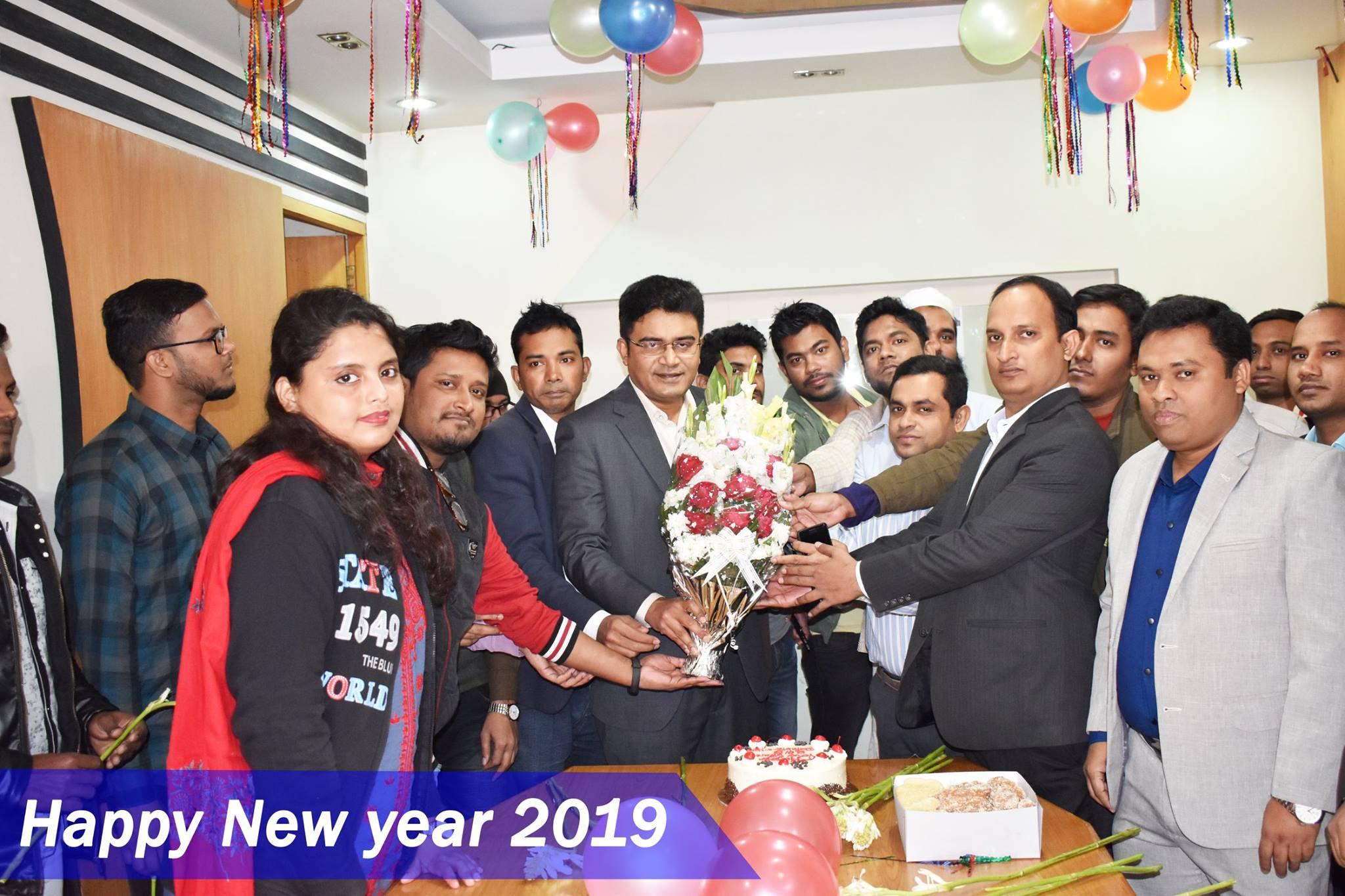 New Year celebration 2019